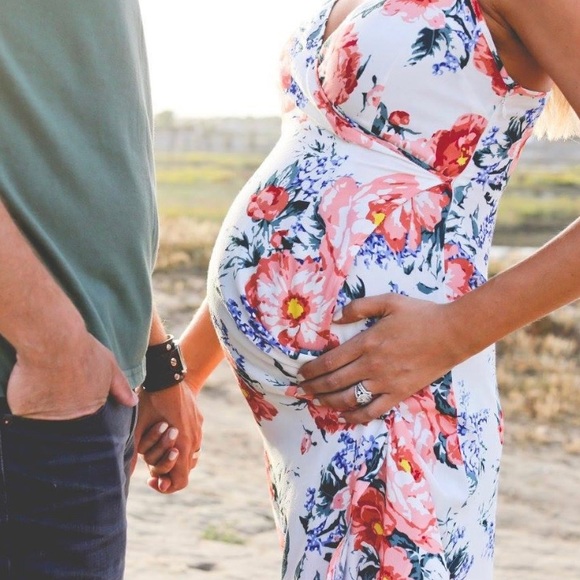 MinkPink White Floral Maxi Dress - Picture 11 of 14